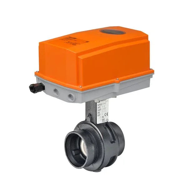 Valve Sets - Belimo Butterfly Valve 2" 2-way Cv115 Actuator Non-FS 24 V ON/OFF Float
