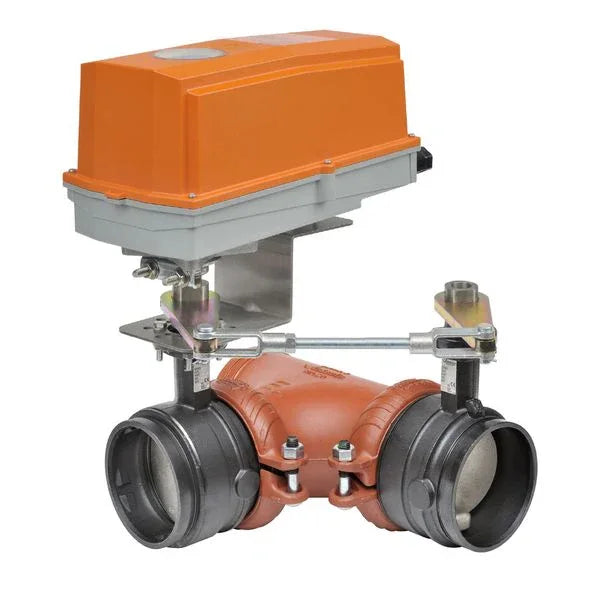 Valve Sets - Belimo Butterfly Valve 2½" 3-way Cv260 Actuator Non-FS 24V ON/OFF Float