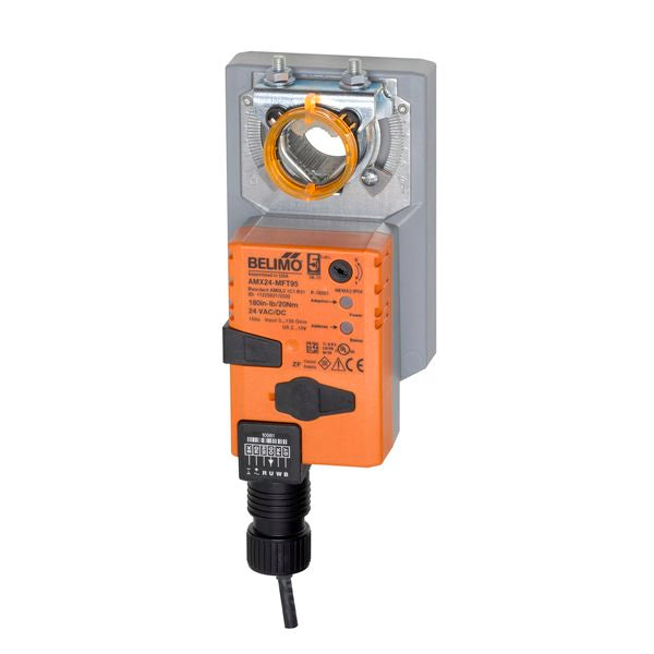 Belimo Damper Actuator 20Nm Nonfail-safe 24V MFT/Program AMCX24-MFT
