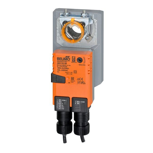 Belimo Damper Actuator 180 in-lb 20Nm Nonfail-safe 100-240V Modulating