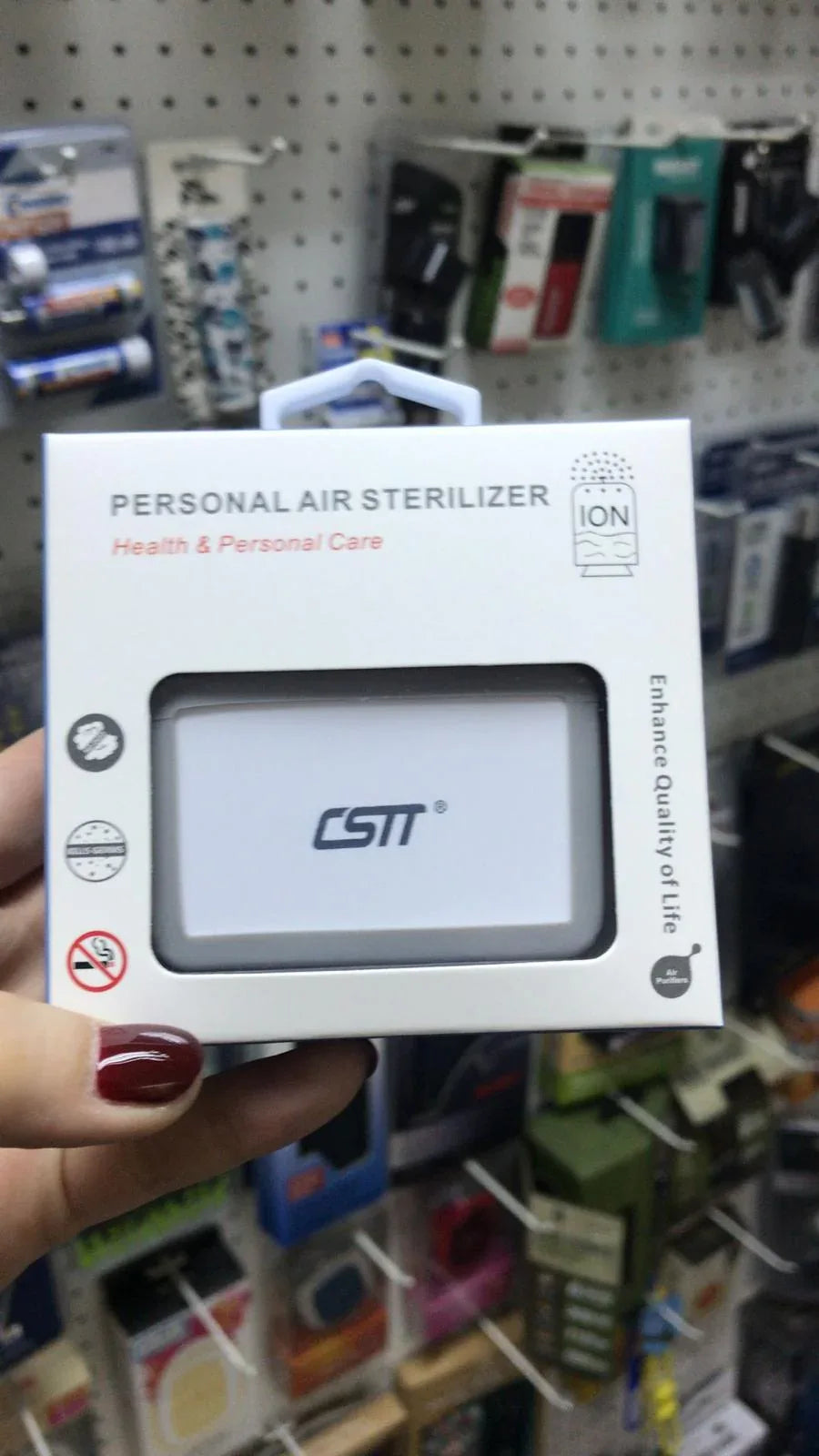 Cleaners - Smart Team Portable USB Plasma Air Sterilizer & Deodorizer on Battery