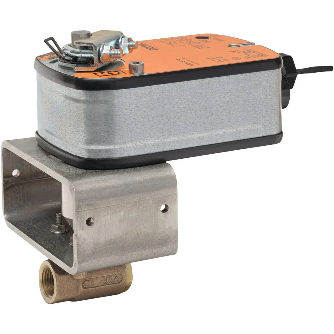 Valve Sets - Belimo Ball Valve VS ½" 2-way Cv2 Actuator Spring-return 24V ON/OFF