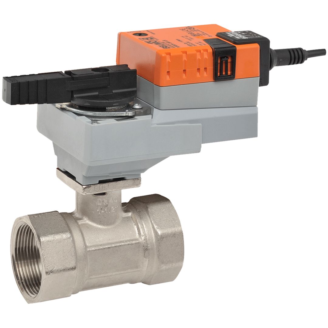 Belimo CCV 1½" 2-way Cv29 AR Actuator Nonfail-safe 24V MFT/Program HVAC