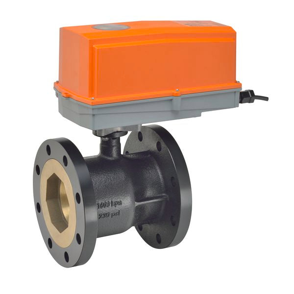 Belimo CCV 2½" 2-way Cv70 Actuator Spring-return 24V MFT/Program NEMA