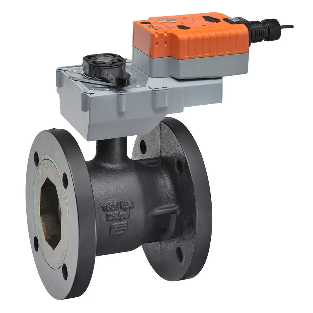 Valve Sets - Belimo CCV 4" 2-way Cv 186 Actuator Fail-safe 24V ON/OFF Floating HVAC