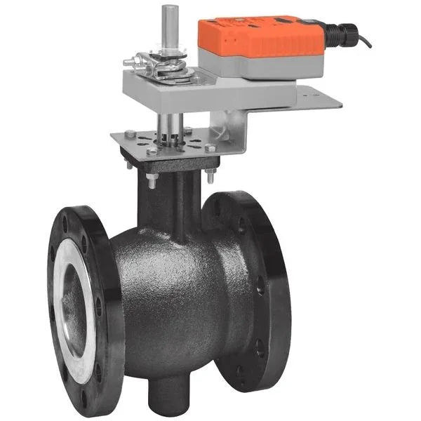 Valve Sets - Belimo Ball Valve 3" 2-way Cv207 Actuator Nonfail-safe 24V MFT/Pro HVAC