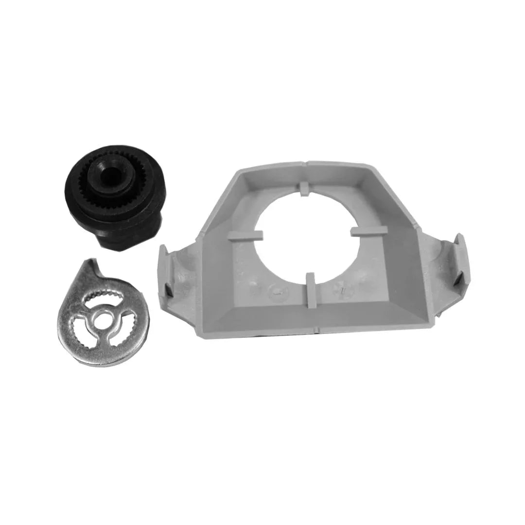 Belimo linkage kit for B2 B3 series with TFB actuator shown in HVAC valve retrofit assembly multipack of 12 mechanical parts