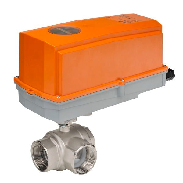 Belimo CCV 2" 3-way Cv83 Valve Actuator Spring-return 24-240V ON/OFF