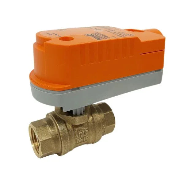 Valve Sets - Belimo Potable Water Valve 2-way DN15 Actuator Fail-safe 100-240V ON/OFF