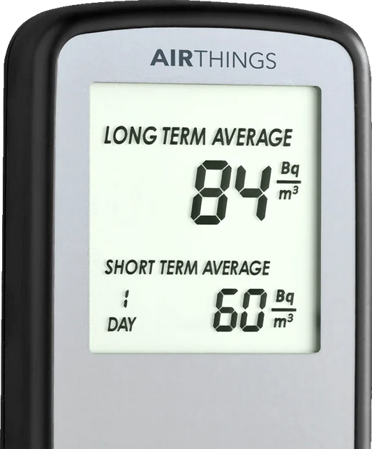 Sensors - Airthings Corentium Home Radon Detector Eur Model 224 Portable Battery