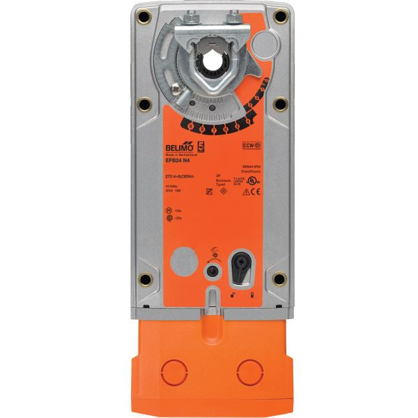 Belimo Damper Actuator 270 in-lb 30Nm Spring-return 24V ON/OFF NEMA 4