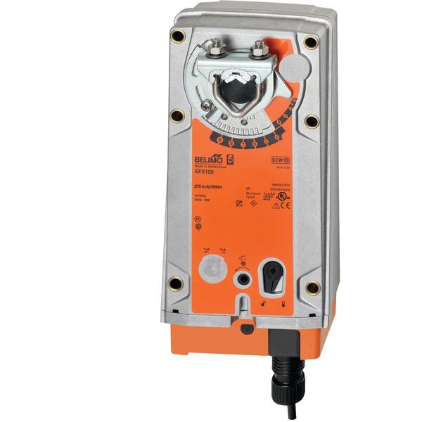 Belimo Damper Actuator 270 in-lb 30Nm Spring-return 100-240 V ON/OFF