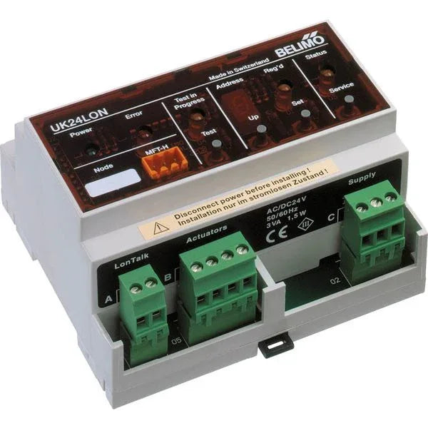 Accessories - Belimo Gateway MP to LonWorks LONMARK Certified UK24LON HVAC Controls