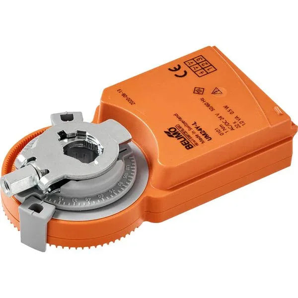 Damper Actuators - Belimo Rotary Actuator 1Nm 24V ON/OFF Float 22s Connector Plug Shaft Clamp