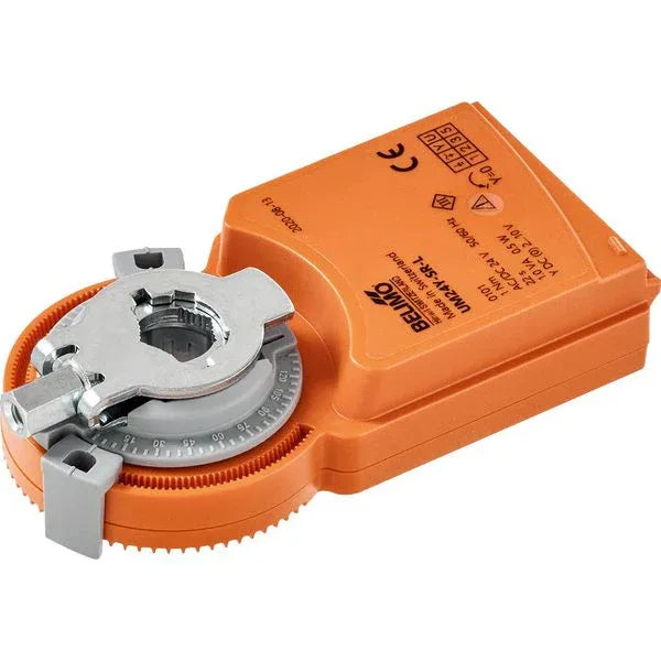 Damper Actuators - Belimo Rotary Actuator 1Nm 24V 22s Clockwise Rotation Connector Plug