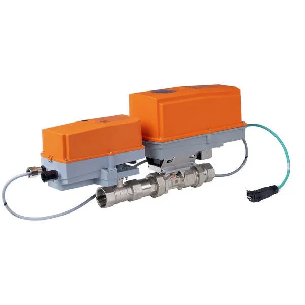 Valve Sets - Belimo 2-way PICCV Energy Valve 24V IoT DN40 1½" GPM39.6 Humidistat Heater