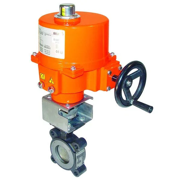 Valve Sets - Belimo Butterfly Valve 10" 2-way Cv3517 Actuator Non-FS 24V SPDT MFT/P
