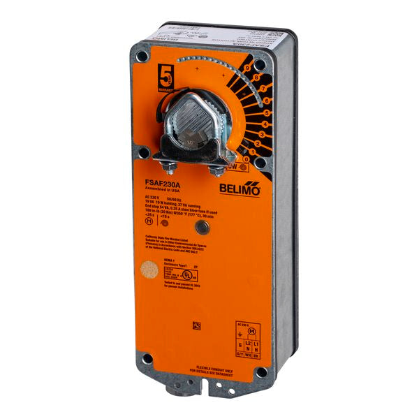 Belimo Fire & Smoke Actuator 20Nm Spring-return 230V ON/OFF Multipack 60 pcs