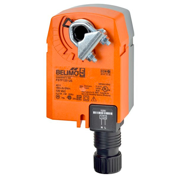 Belimo Fire & Smoke Actuator 2Nm Spring-return 120V ON/OFF Multipack 150 pcs