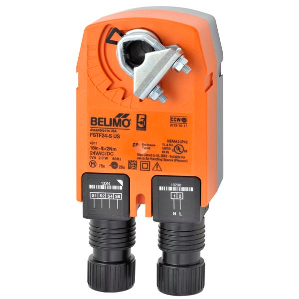 Belimo Fire & Smoke Actuator 2Nm Spring-return 24V ON/OFF SPST HVAC