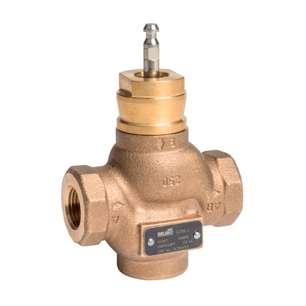 Belimo Globe Valve NPT-Threaded 3/4" 2-way Cv7.5 G220S-K HVAC Water