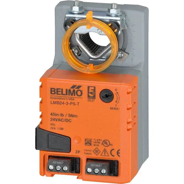 Damper Actuators - Belimo Damper Actuator 5Nm Non-FS 24V ON/OFF Float Multipack 36 pcs