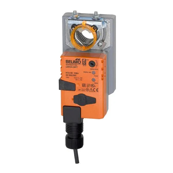 Damper Actuators - Belimo Configurable Damper Actuator 5Nm Nonfail-safe 24V MFT/Program
