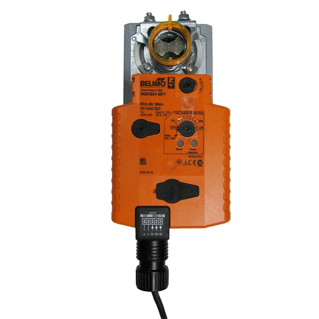Valve Actuators - Belimo Configurable NKRQX Actuator Fail-safe 24V MFT/Programmablemable