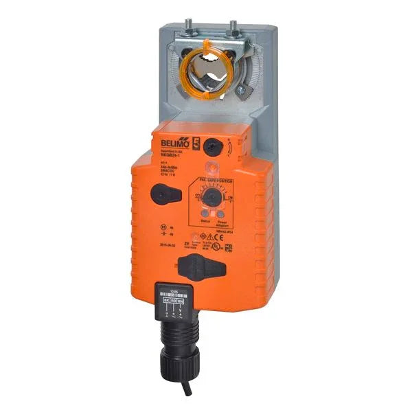 Damper Actuators - Belimo Damper Actuator 54 in-lb 6Nm Electronic Fail-safe 24V MFT/P HVAC
