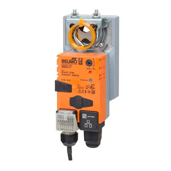 Damper Actuators - Belimo NMB Damper Actuator 10Nm Non-FS 24V Mod Cloud Communicative IoT