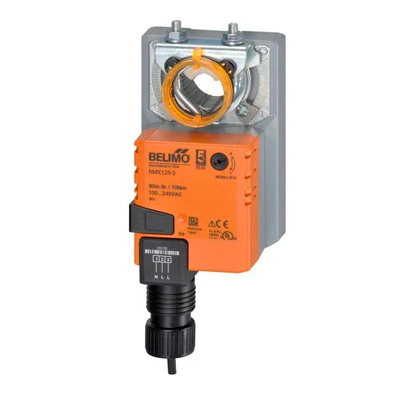 Damper Actuators - Belimo Damper Actuator 10Nm Nonfail-safe 100-240V ON/OFF Float HVAC