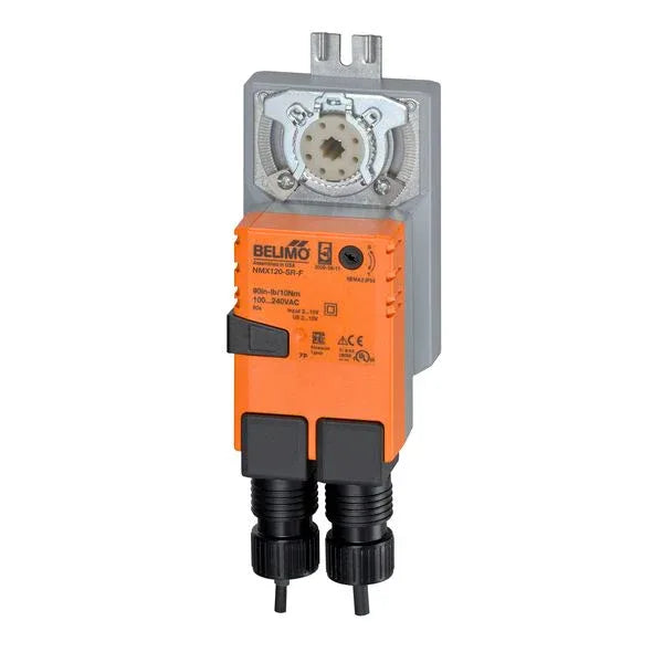 Damper Actuators - Belimo Damper Actuator 90 inlb 10Nm Nonfail-safe 100-240V Modulating