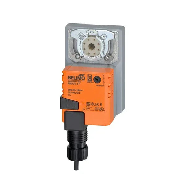 Damper Actuators - Belimo Config Damper Actuator 10Nm Nonfail-safe 24V ON/OFF Floating