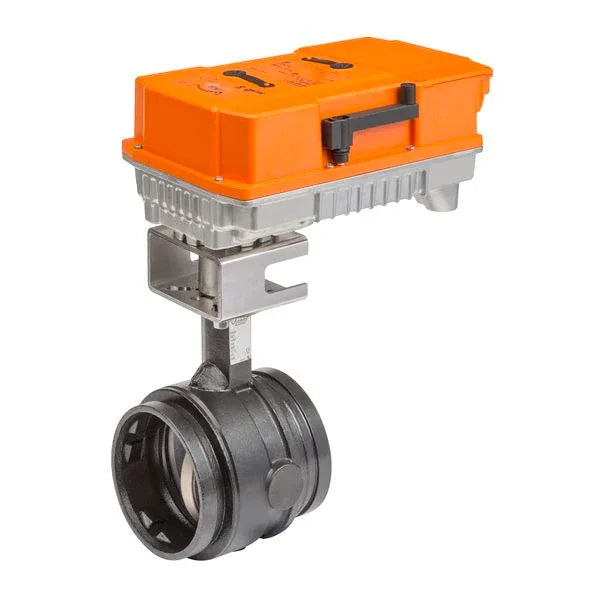 Valve Sets - Belimo Butterfly Valve 5" 2-way Cv1200 Actuator Non-FS 24-240 V SPDT IoT MFT/P