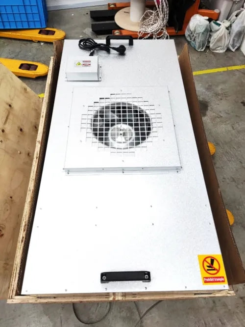Fan-Filter-Unit Ceiling Mounted EC Motor Low Noise Low Energy FFU
