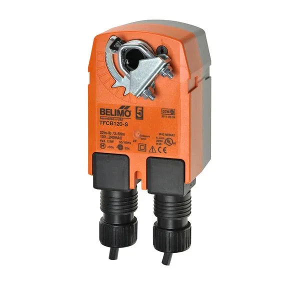 Damper Actuators - Belimo Damper Actuator 2.5Nm Spring-return 100-240V ON/OFF SPDT HVAC