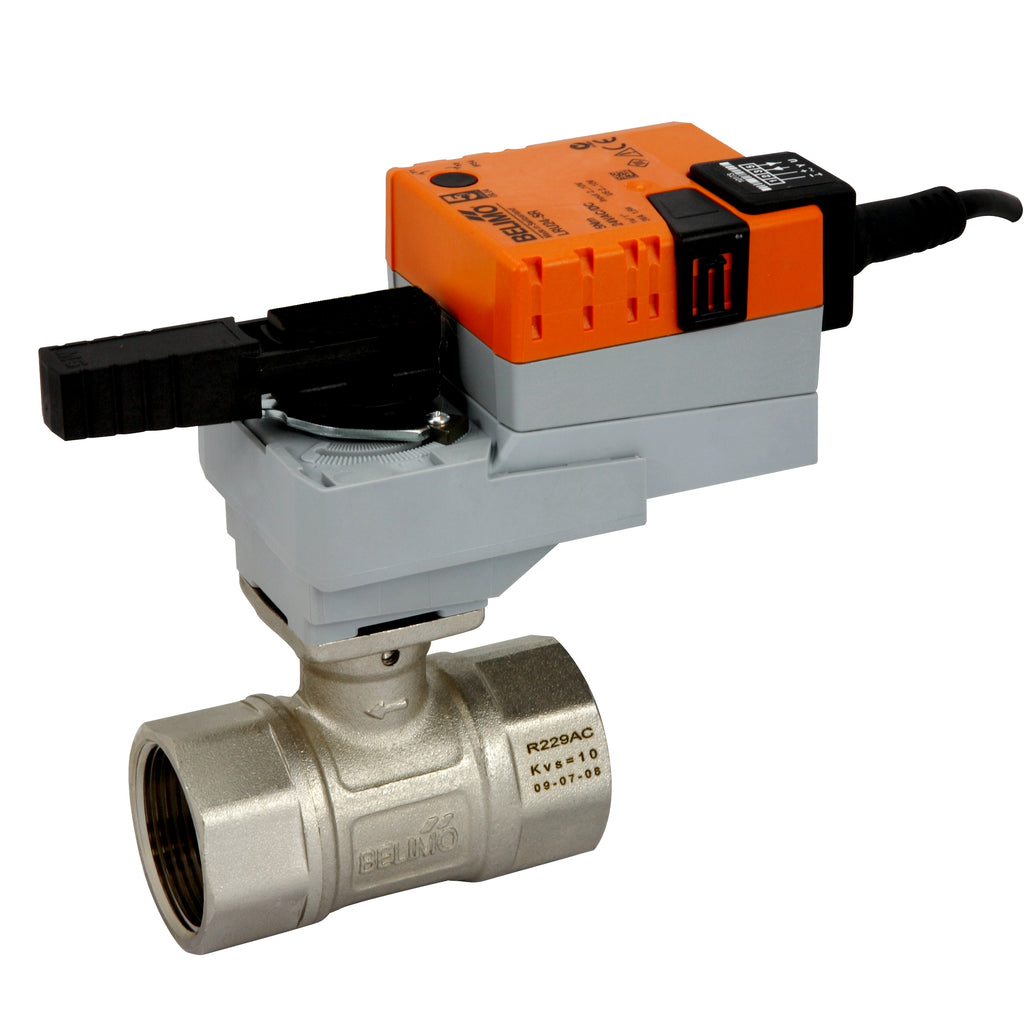 Valves - Belimo R20xx-S2 2-Way Ball Valve PN40 Open/Close Bubble-tight Sealing