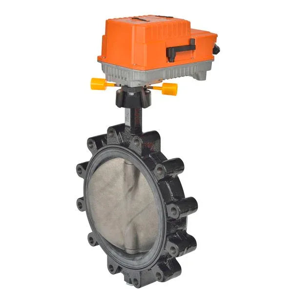 Valve Sets - Belimo Butterfly Valve 12" 2-way Cv8250 Actuator Fail-safe 24-240V SPDT IoT MFT/P