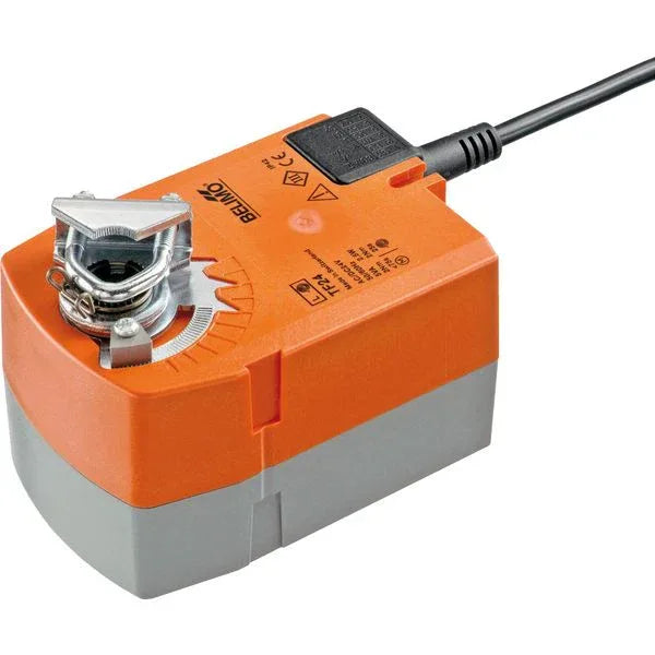 Damper Actuators - Belimo 2.5Nm 1-wire Spring-return Damper Actuator 24V TF24 HVAC Controls