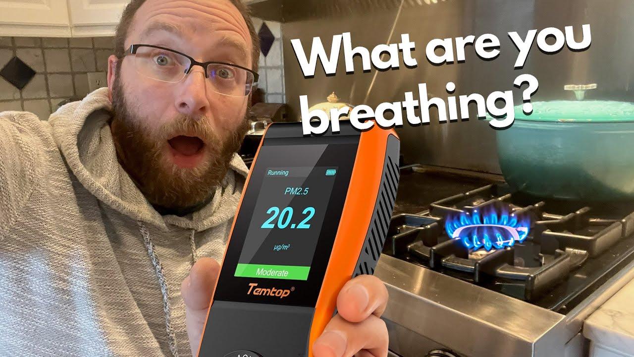 Detectors - Temtop M2000 2nd Gen Air Quality Monitor PM2.5 PM10 CO2 HCHO Temp Rel Humidity