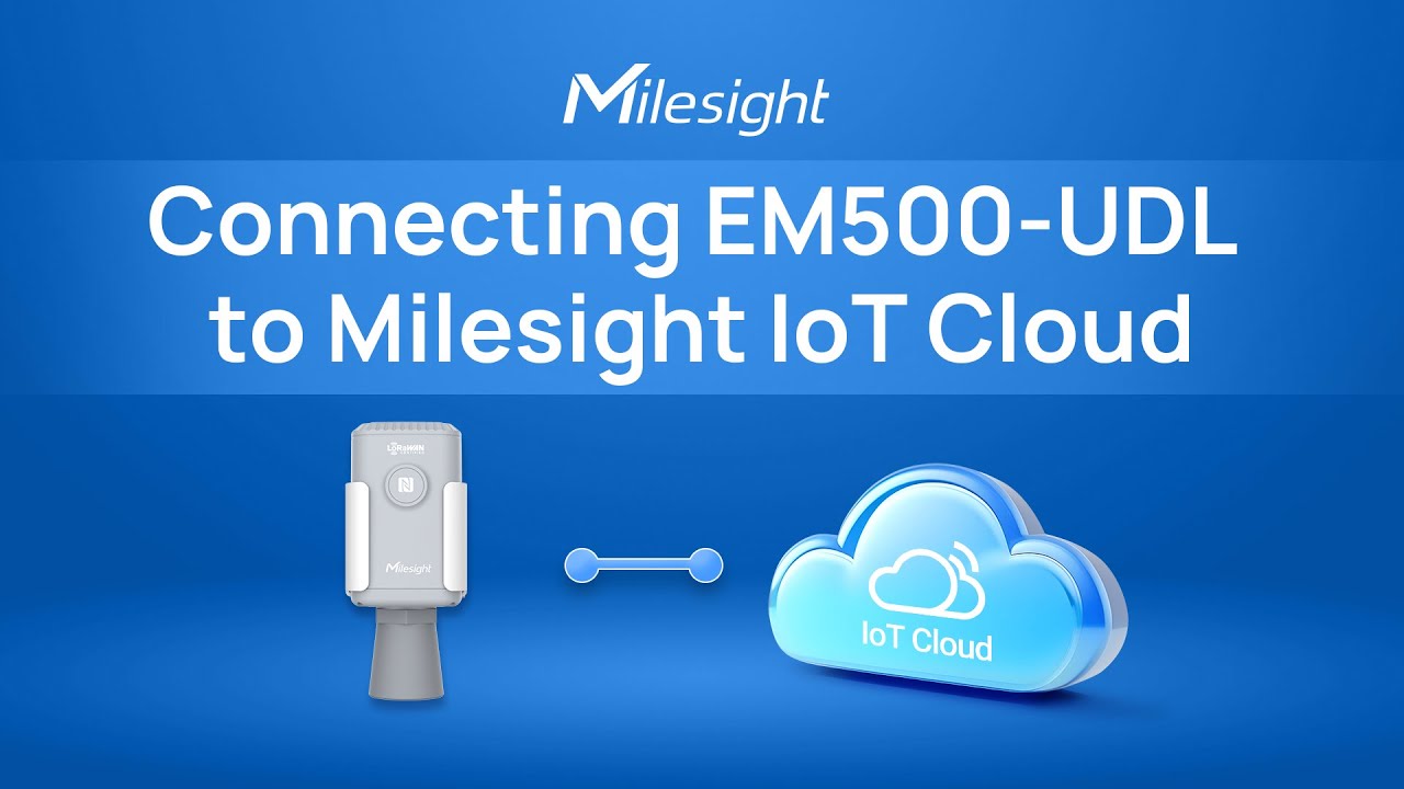 Milesight IP67 Ultrasonic Distance Level Sensor Battery Flood Snow IoT EM500-UDL