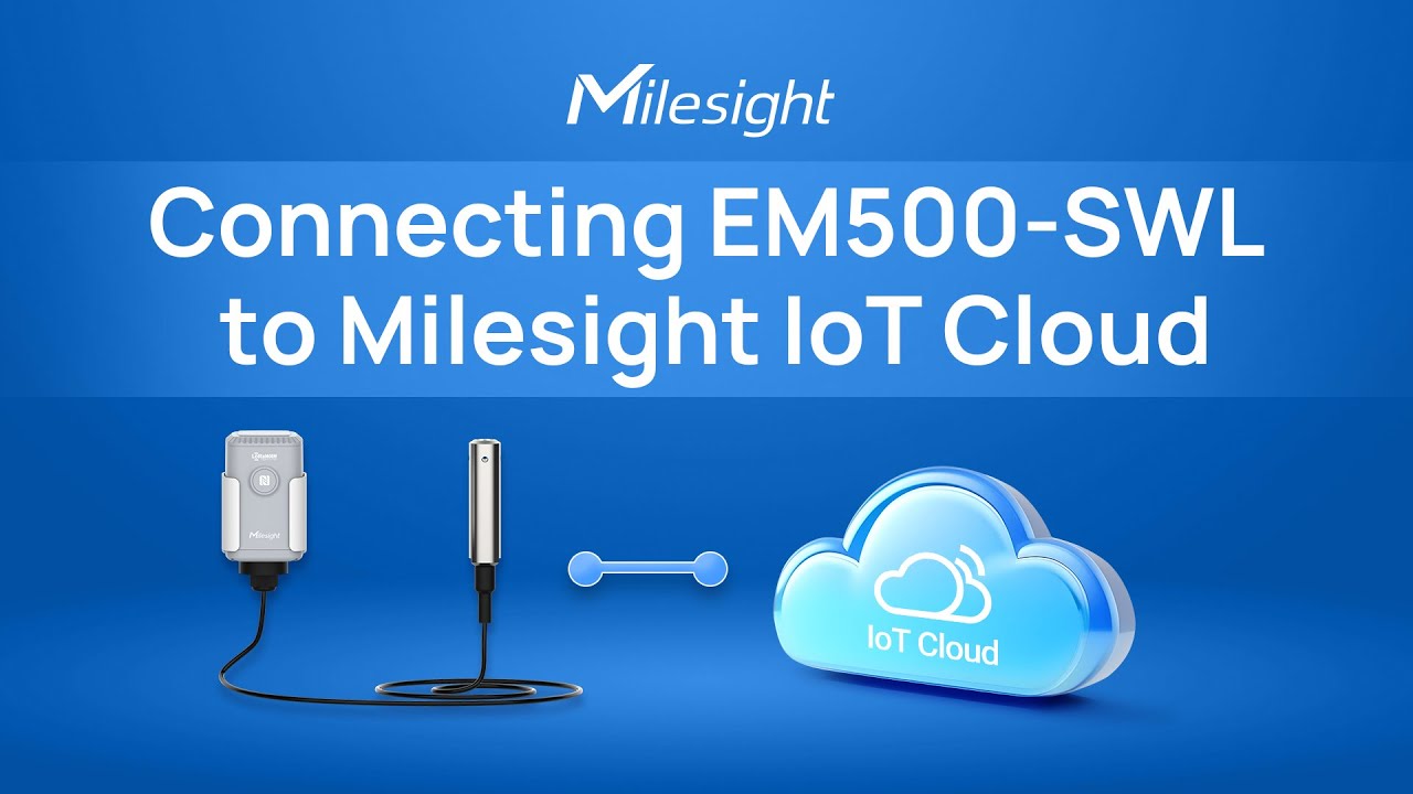 Milesight IP67 Submersible Water Oil Liquid Level Sensor LoRa EM500-SWL