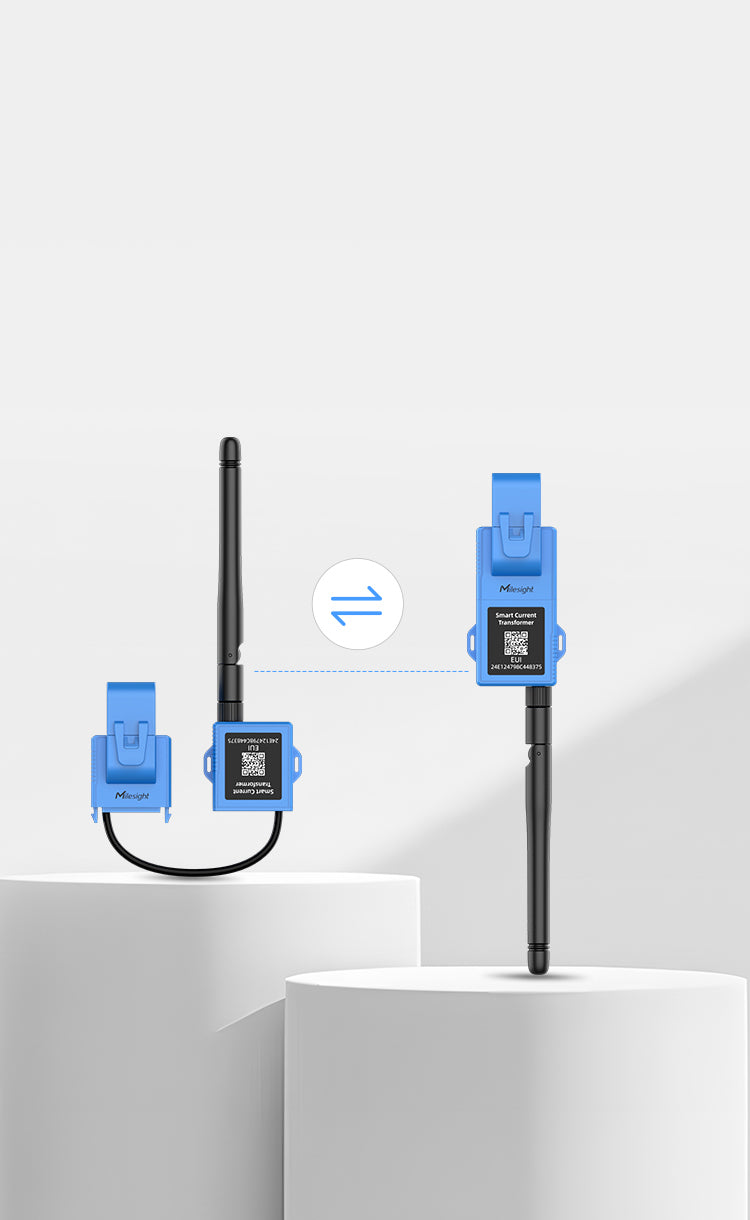 Electric Power Sensor Energy Saving Milesight CT10x Smart Current TX