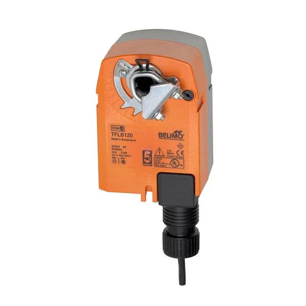 Damper Actuators - Belimo Damper Actuator 2.5 Nm Spring-return 100-240V ON/OFF TFLB120