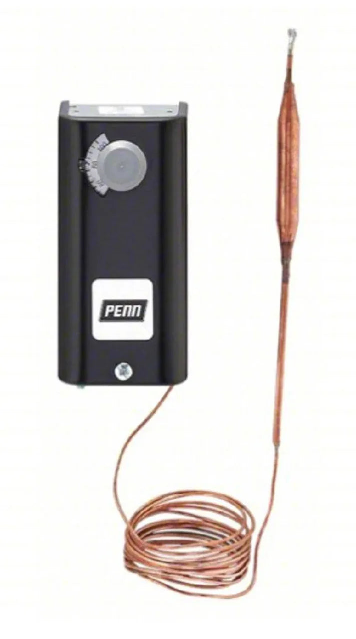 Switches - Johnson Controls 5/30°C Duct Type Thermostat 1.8m Cap. Length Fix Diff