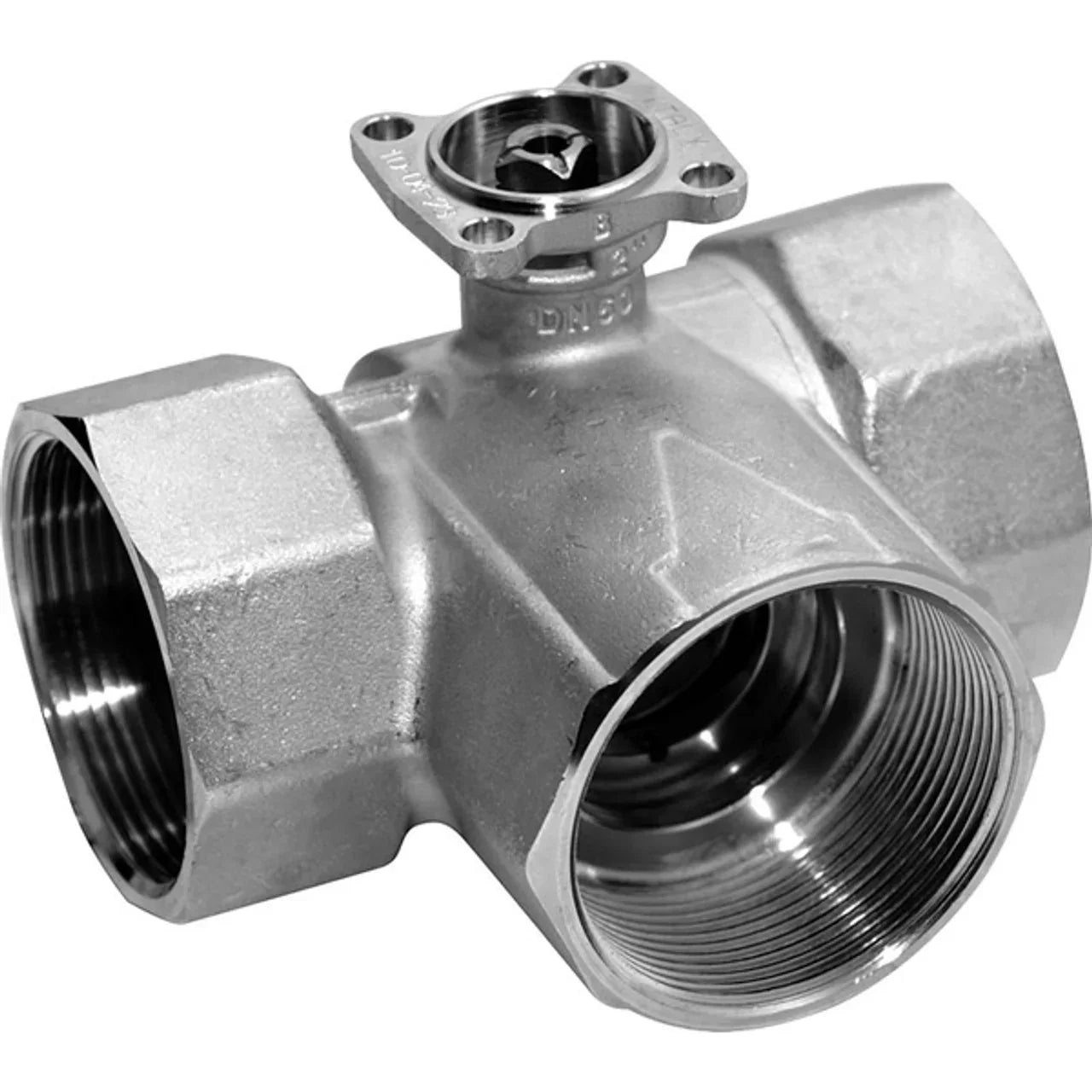 Valves - Belimo 50 mm 3-way Characterised Control Valve Kv40 R3050-40-S4 HVAC