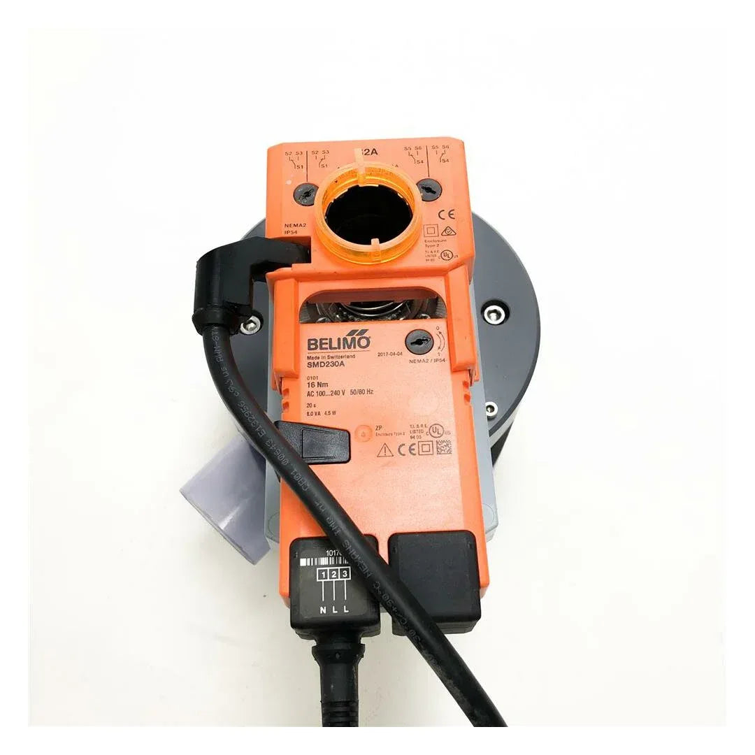 Damper Actuators - Belimo 16Nm 1/2 Wire Control Damper Actuator 230V 20s SMD230A HVAC Controls