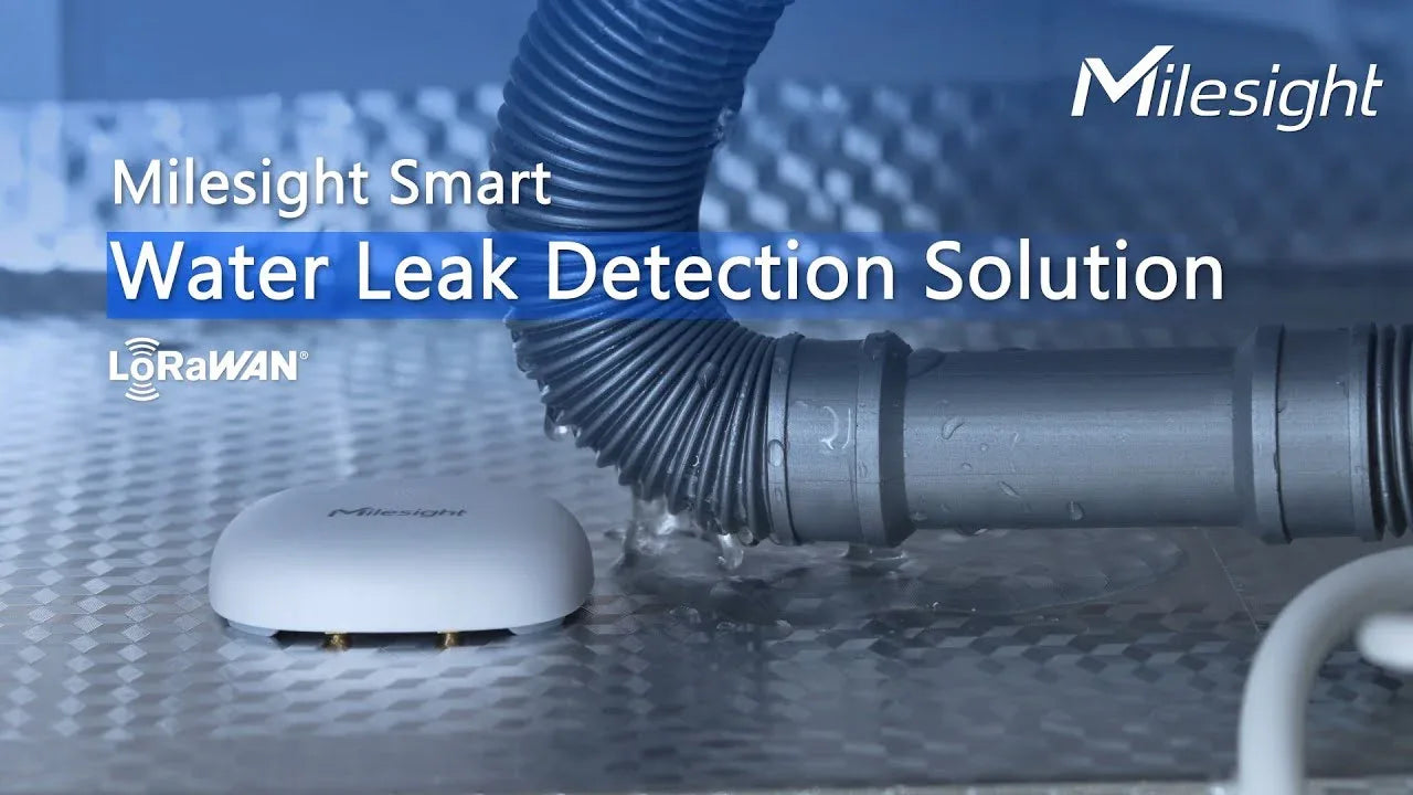 Detectors - Milesight Mini Leak Detection Sensor 0.5mm Wetness D2D Buzzer Alert