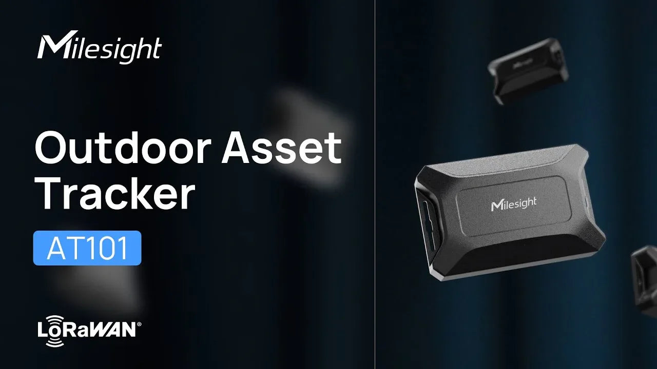 Sensors - Milesight Asset Tracker Geofencing Tilt Temperature GNSS/GPS/WIFI IoT