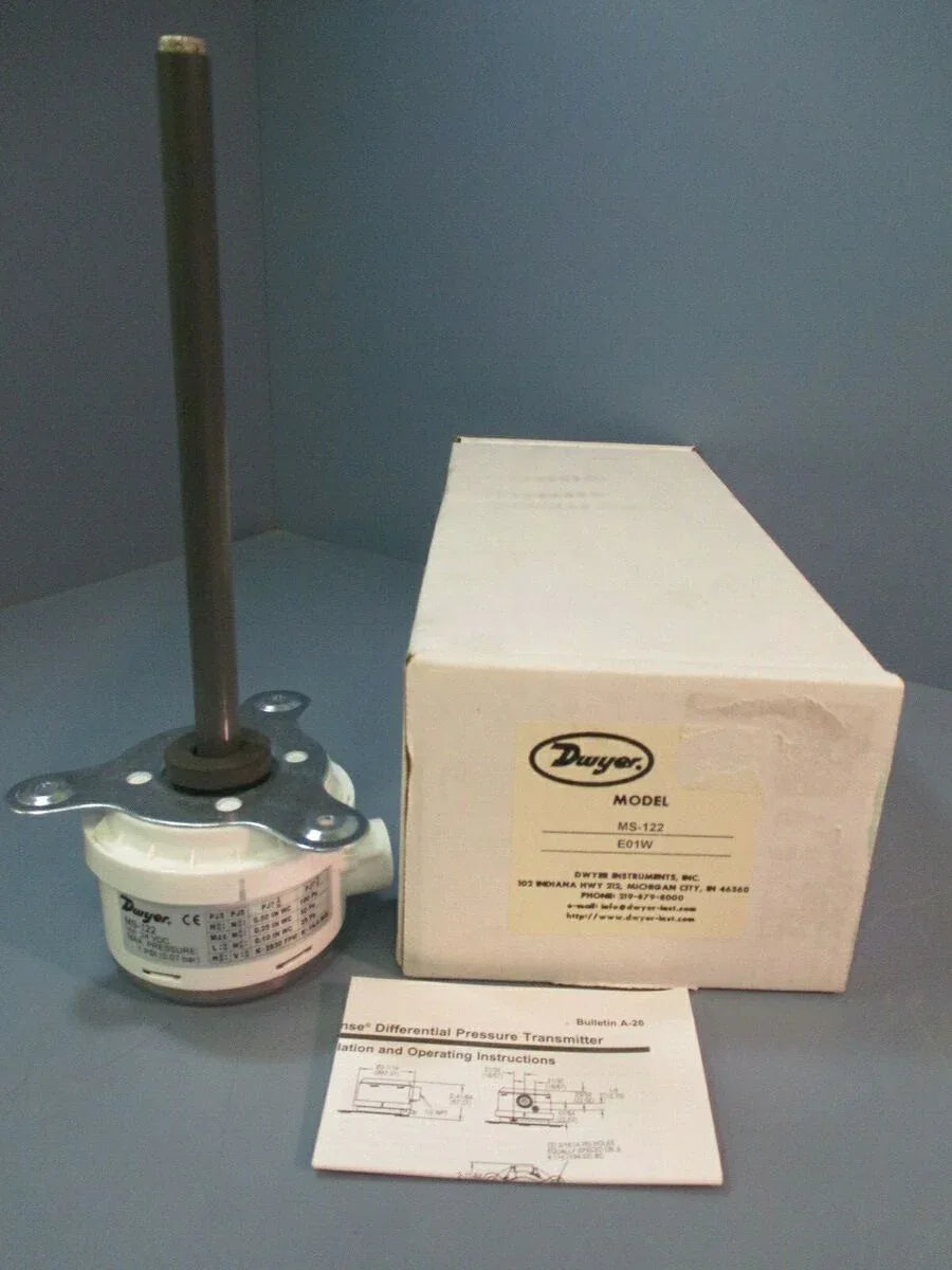Sensors - Dwyer Duct Type Air Differential Pressure Transmitter 25…100Pa 24V HVAC